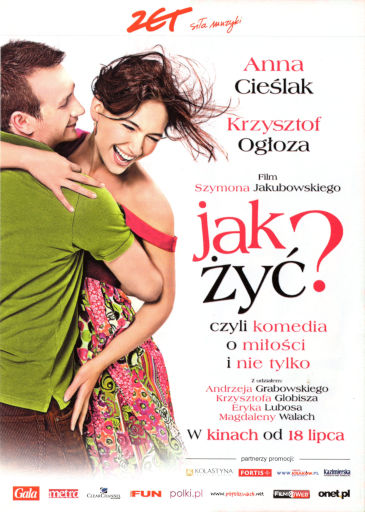 Przód ulotki filmu 'Jak Żyć?'