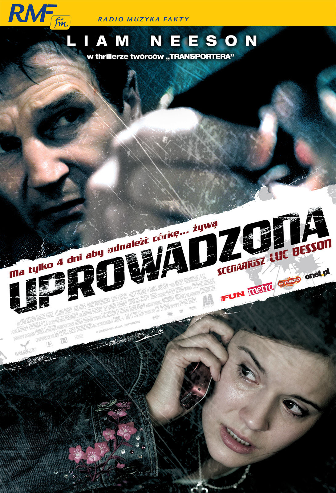 Polski plakat filmu 'Uprowadzona'