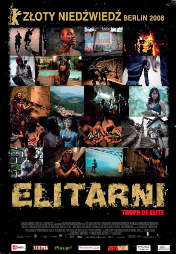 Polski plakat filmu 'Elitarni'