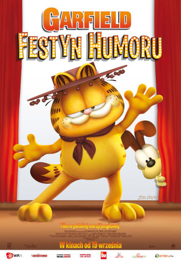 Polski plakat filmu 'Garfield: Festyn Humoru'