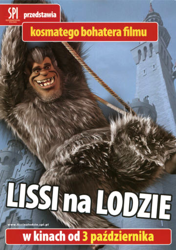 Przód ulotki filmu 'Lissi Na Lodzie'