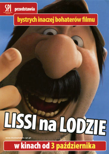 Przód ulotki filmu 'Lissi Na Lodzie'