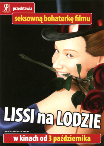 Przód ulotki filmu 'Lissi Na Lodzie'