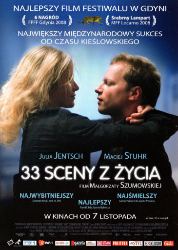 Przód ulotki filmu '33 Sceny Z Życia'