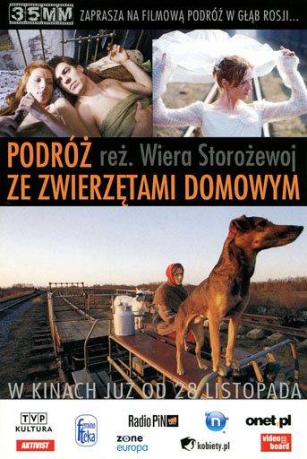 Przód ulotki filmu 'Podróż Ze Zwierzętami Domowymi'