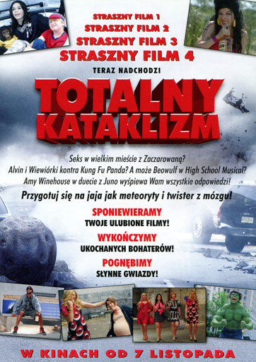 Tył ulotki filmu 'Totalny Kataklizm'