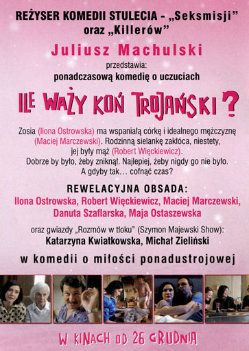 Tył ulotki filmu 'Ile Waży Koń Trojański?'