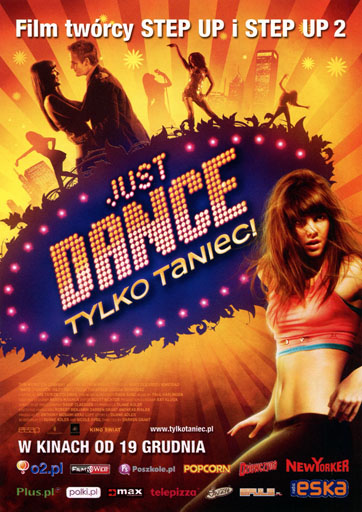 Przód ulotki filmu 'Just Dance - Tylko Taniec!'