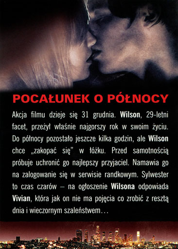 Tył ulotki filmu 'Pocałunek O Północy'