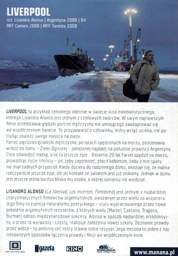 Tył ulotki filmu 'Liverpool'