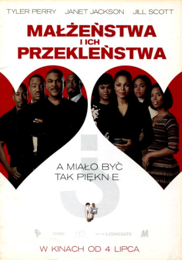 Przód ulotki filmu 'Małżeństwa i Ich Przekleństwa'