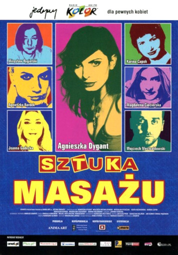 Przód ulotki filmu 'Sztuka Masażu'