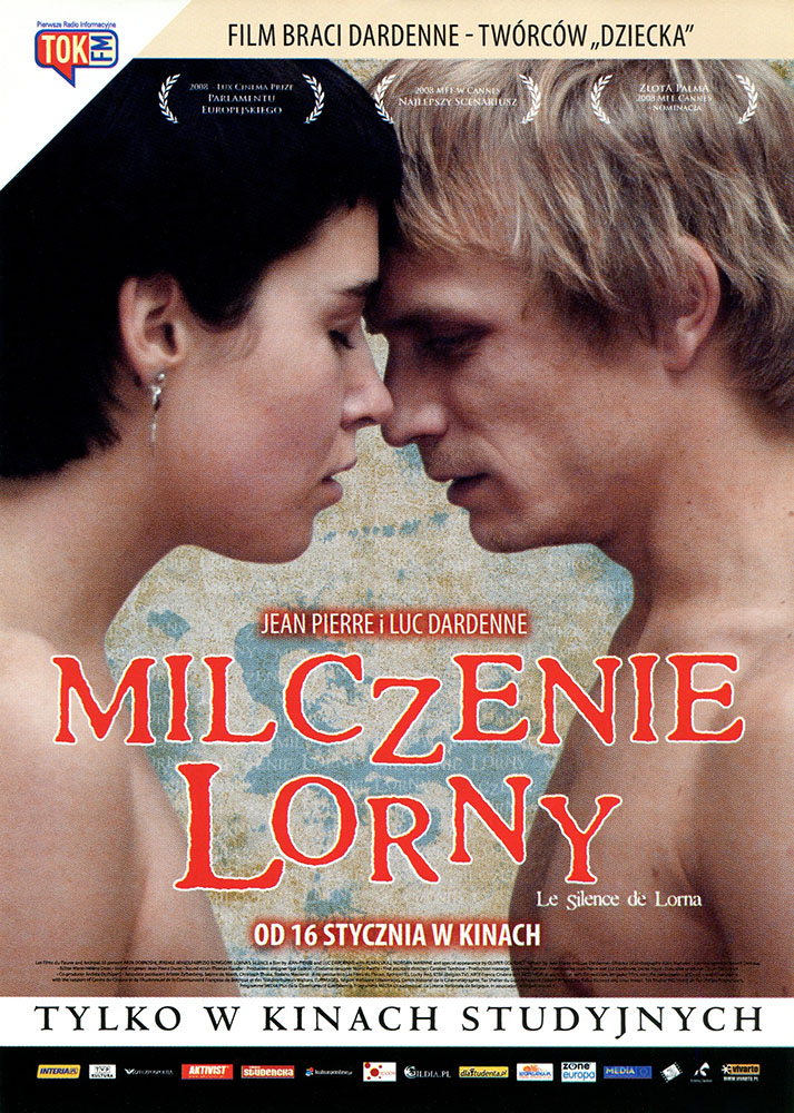 Ulotka filmu 'Milczenie Lorny (przód)'