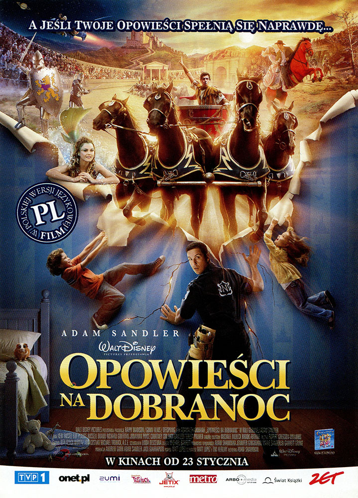 Ulotka filmu 'Opowieści Na Dobranoc (przód)'