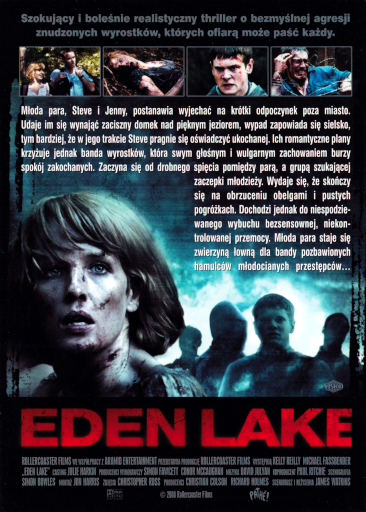 Tył ulotki filmu 'Eden Lake'