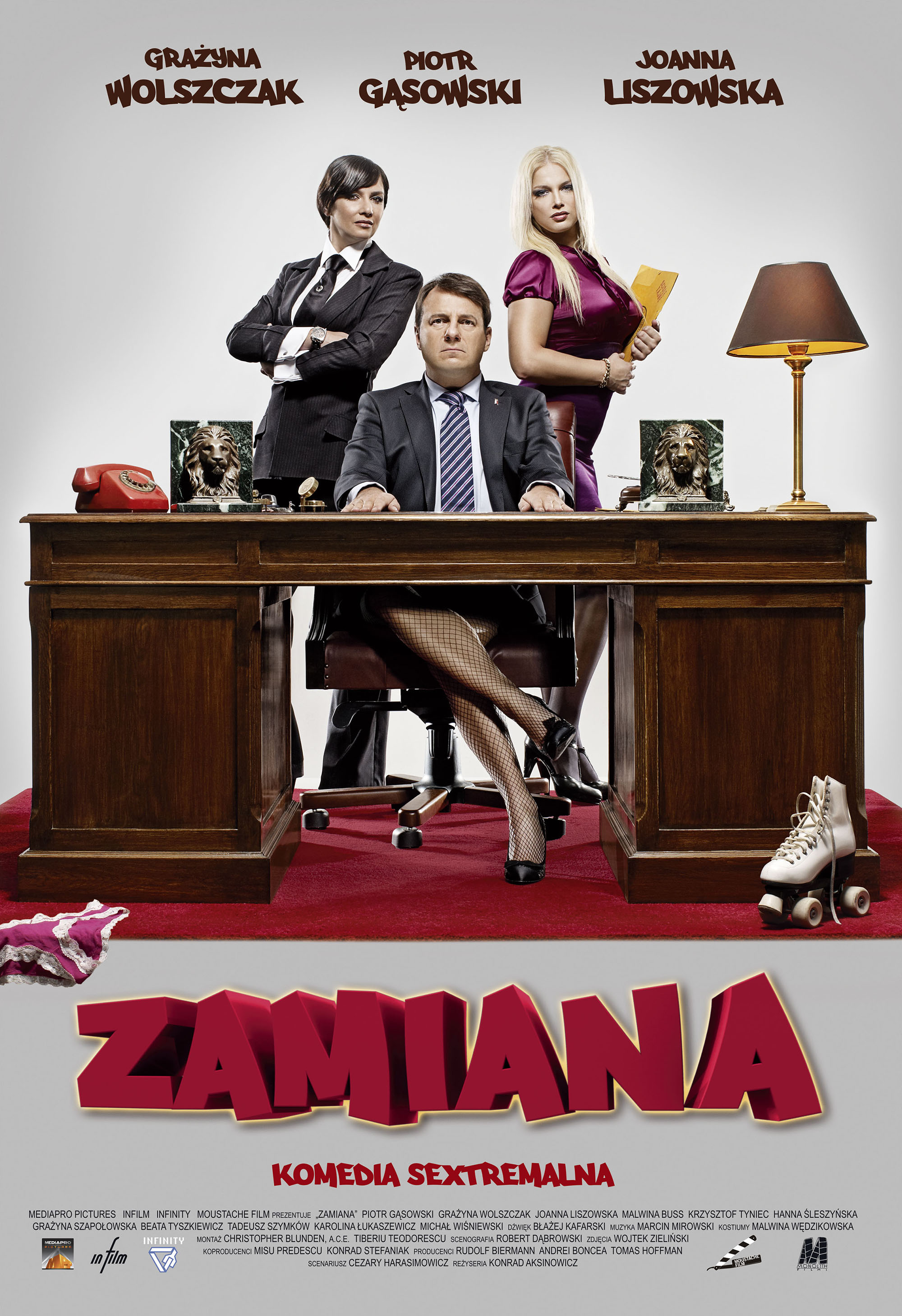 Polski plakat filmu 'Zamiana'