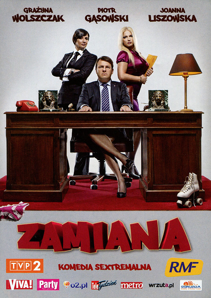 Ulotka filmu 'Zamiana (przód)'