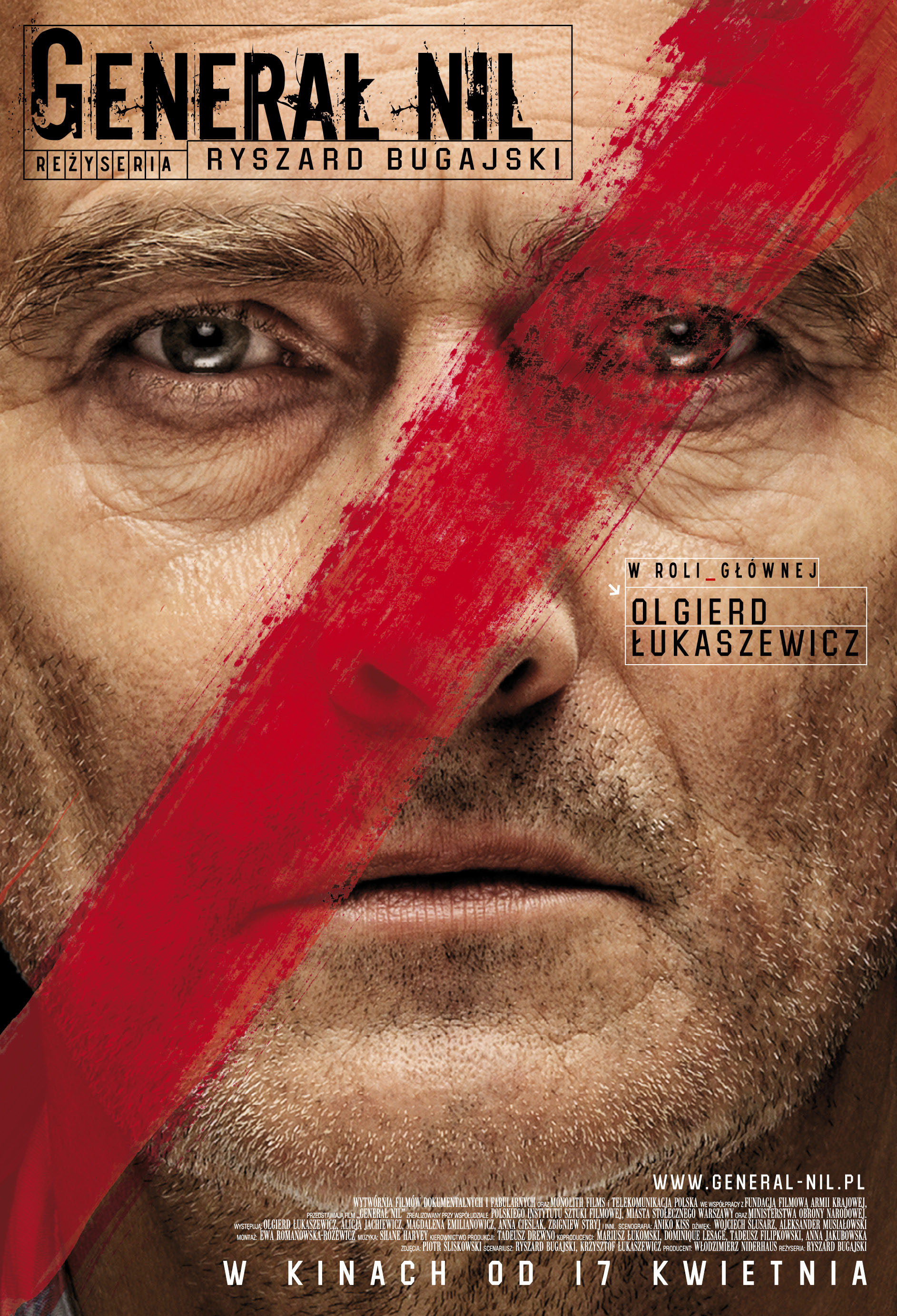 Polski plakat filmu 'Generał Nil'