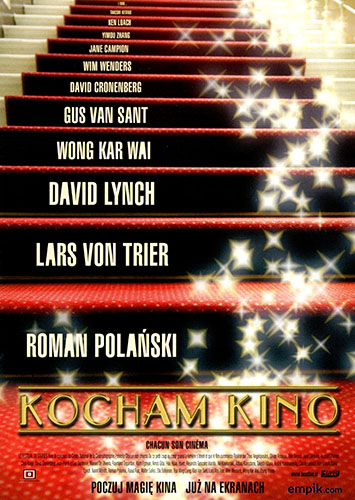 Przód ulotki filmu 'Kocham Kino'