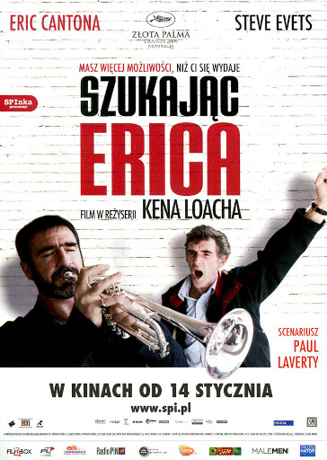 Przód ulotki filmu 'Szukając Erica'