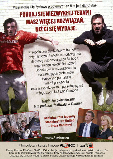 Tył ulotki filmu 'Szukając Erica'