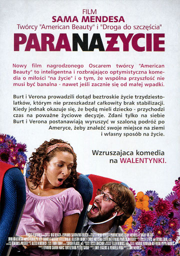 Tył ulotki filmu 'Para Na Życie'