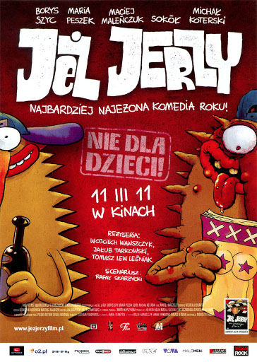 Przód ulotki filmu 'Jeż Jerzy'