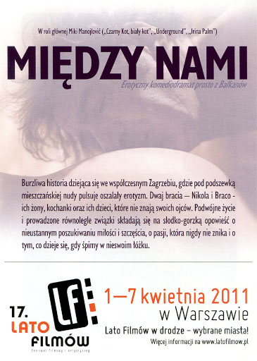 Tył ulotki filmu 'Między Nami'