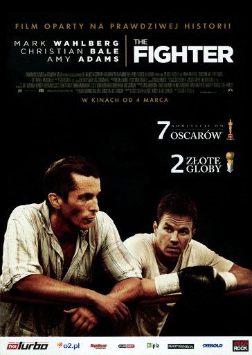 Przód ulotki filmu 'The Fighter'