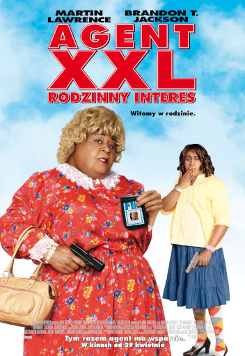 Polski plakat filmu 'Agent XXL: Rodzinny Interes'