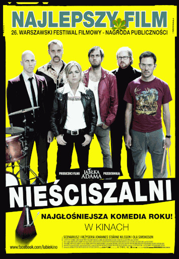 Polski plakat filmu 'Nieściszalni'