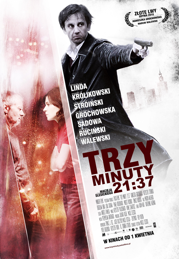 Polski plakat filmu 'Trzy Minuty. 21:37'