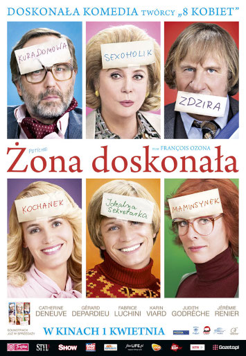 Polski plakat filmu 'Żona Doskonała'