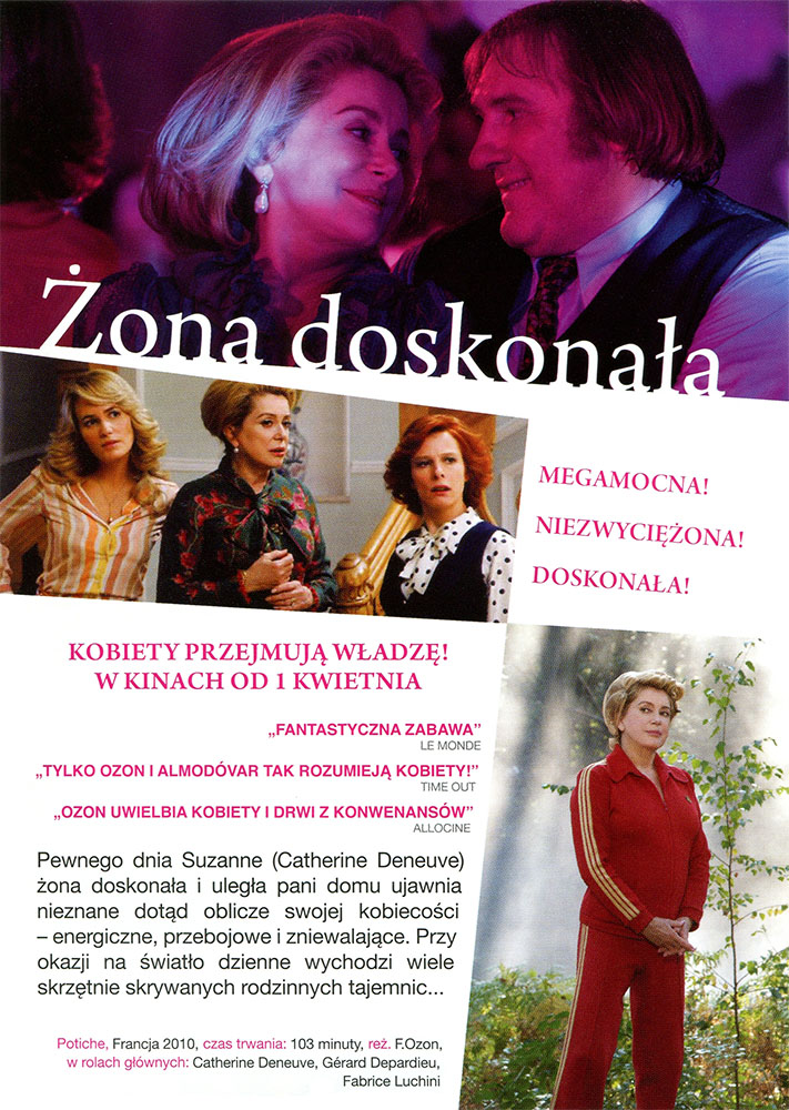 Ulotka filmu 'Żona Doskonała (tył)'