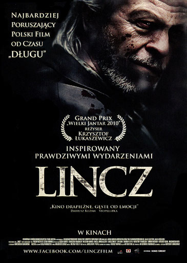 Przód ulotki filmu 'Lincz'