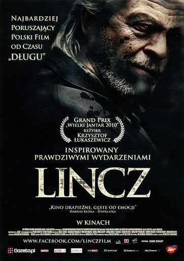 Przód ulotki filmu 'Lincz'