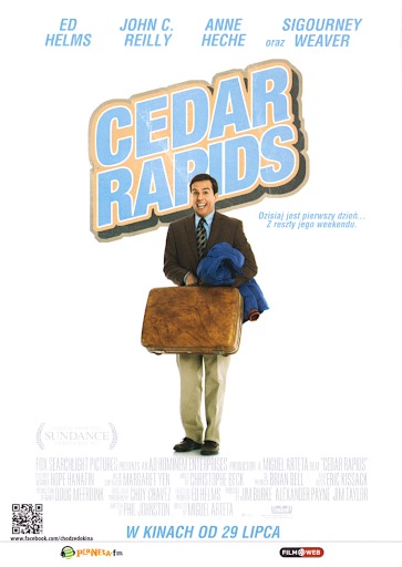 Przód ulotki filmu 'Cedar Rapids'