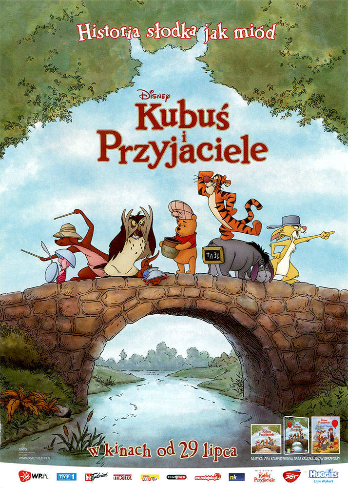 Ulotka filmu 'Kubuś i Przyjaciele (przód)'