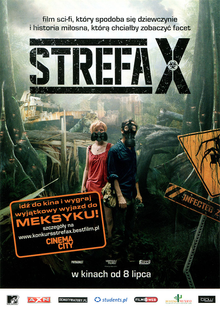 Ulotka filmu 'Strefa X (przód)'