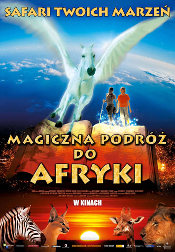 Polski plakat filmu 'Magiczna Podróż Do Afryki'