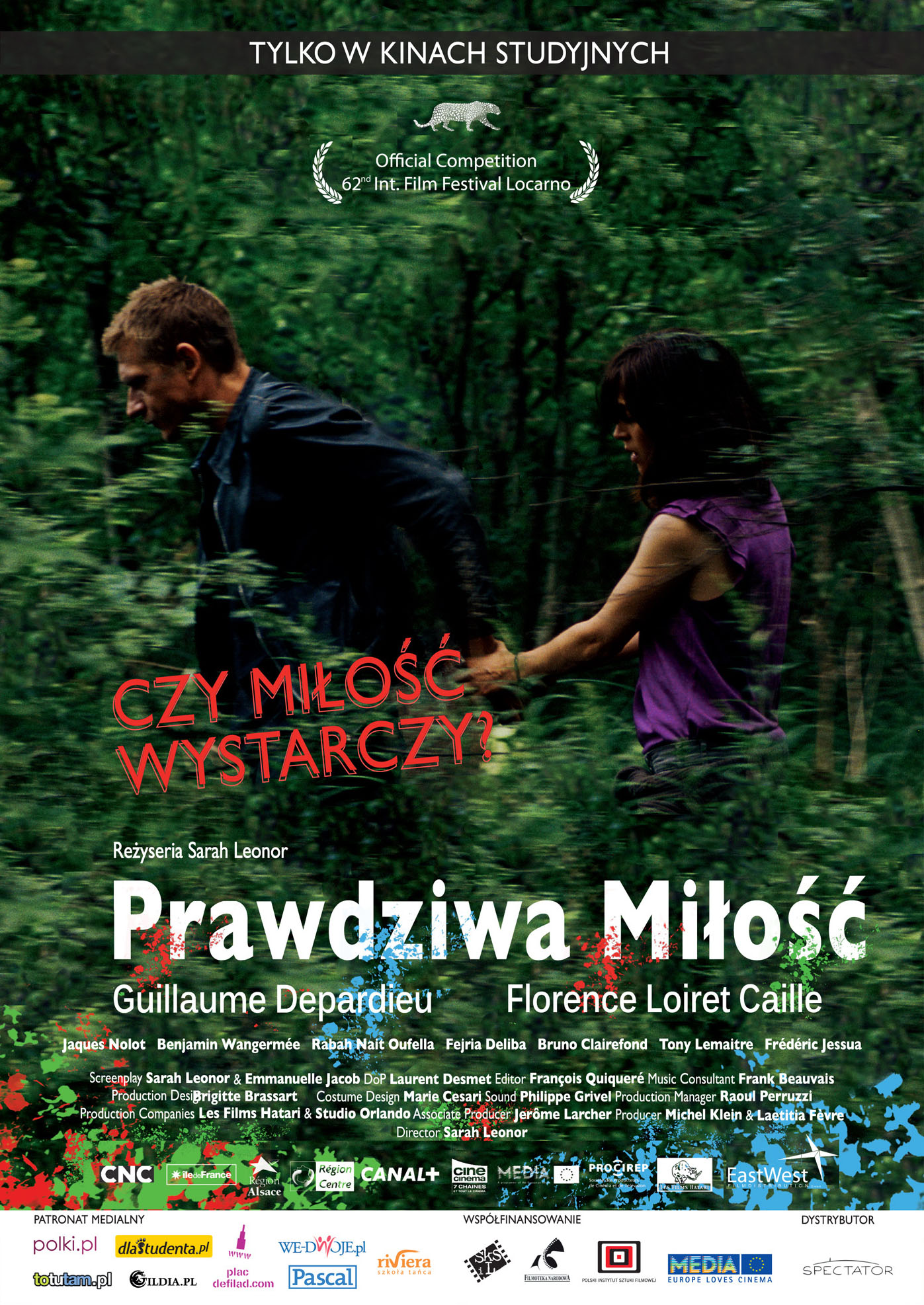 Polski plakat filmu 'Prawdziwa Miłość'