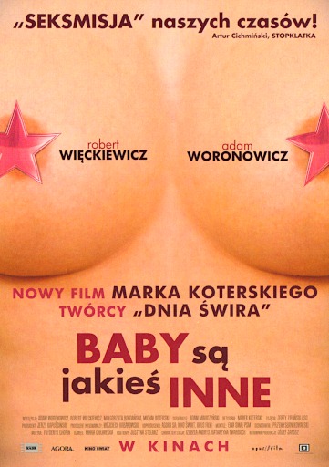 Przód ulotki filmu 'Baby Są Jakieś Inne'