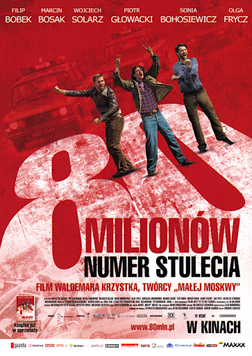 Przód ulotki filmu '80 Milionów'