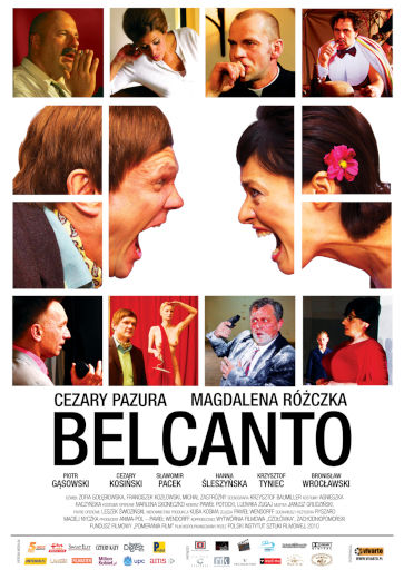 Polski plakat filmu 'Belcanto'