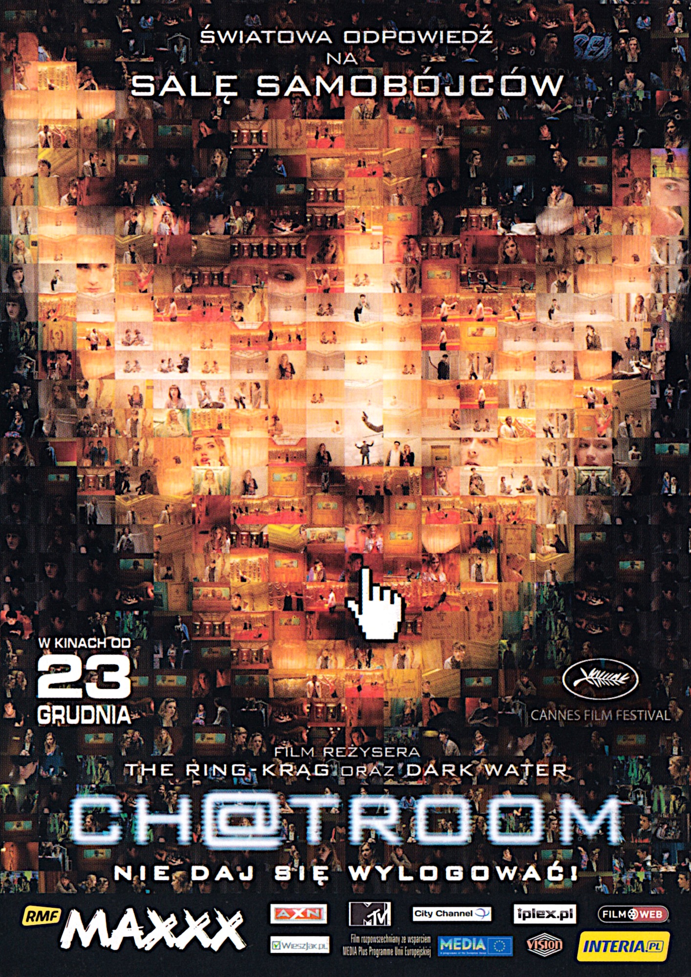 Ulotka filmu 'Chatroom (przód)'