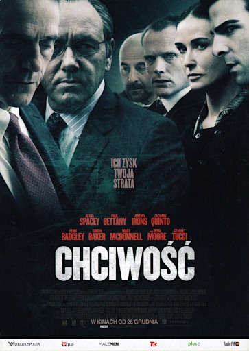 Przód ulotki filmu 'Chciwość'