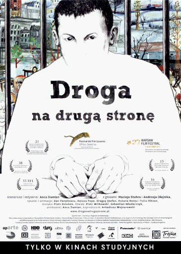 Przód ulotki filmu 'Droga Na Drugą Stronę'