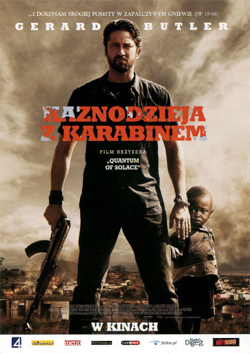 Przód ulotki filmu 'Kaznodzieja Z Karabinem'