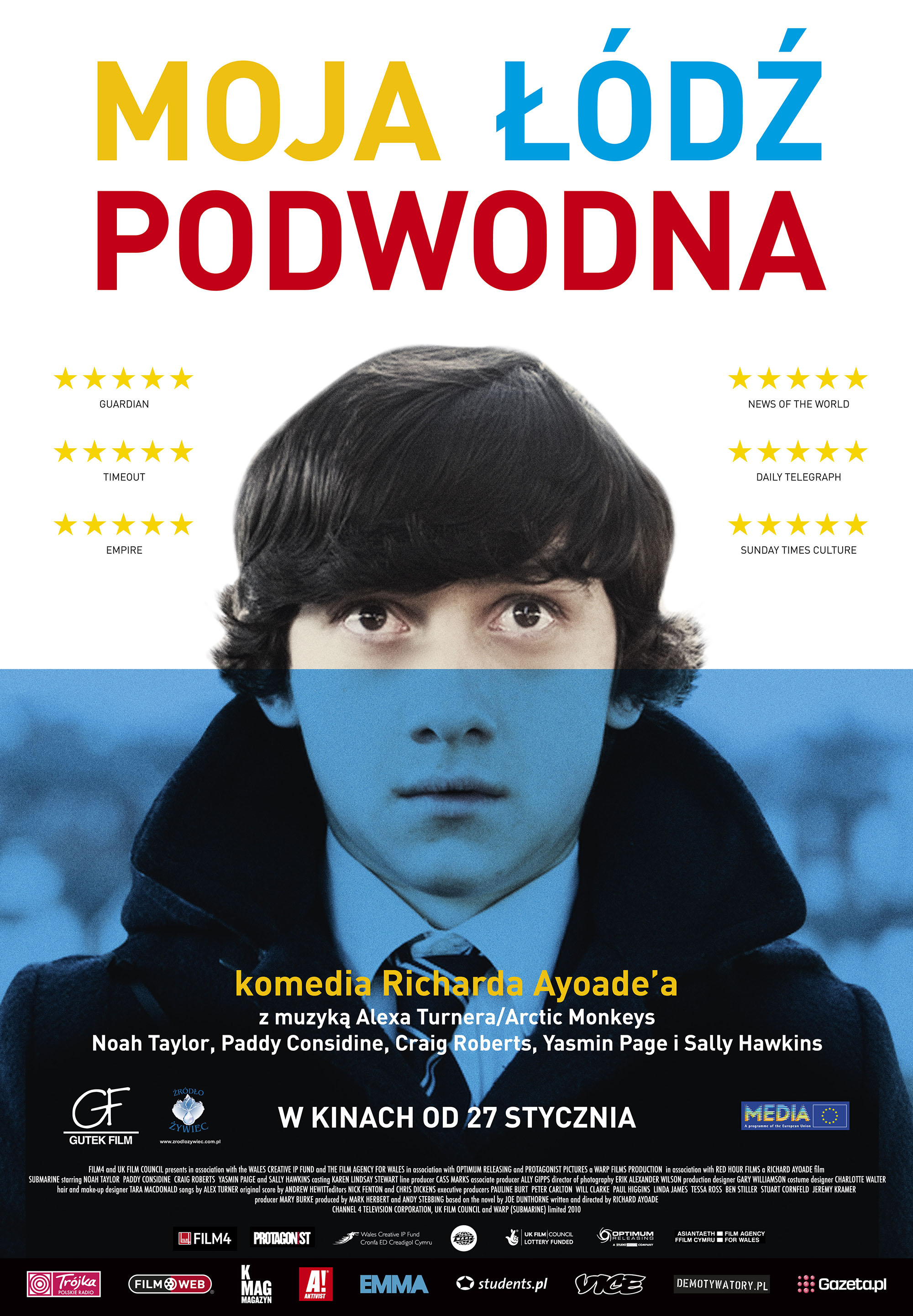 Polski plakat filmu 'Moja Łódź Podwodna'