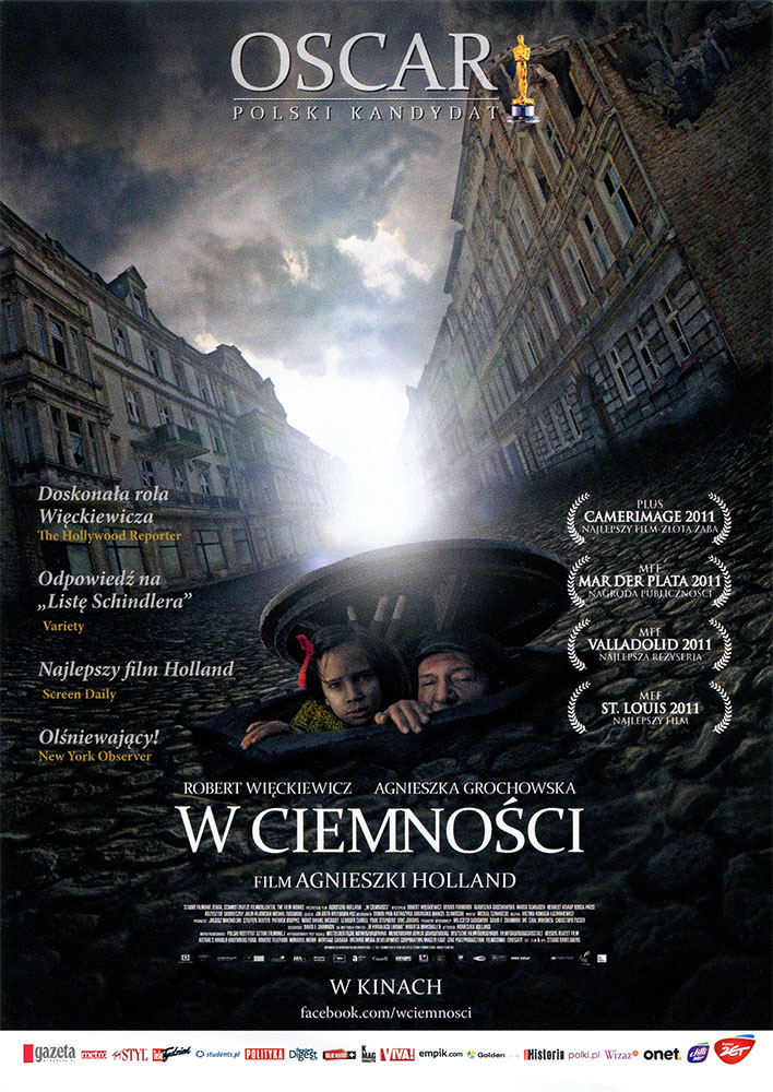 Ulotka filmu 'W Ciemności (przód)'